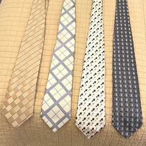 Four pack men’s ties